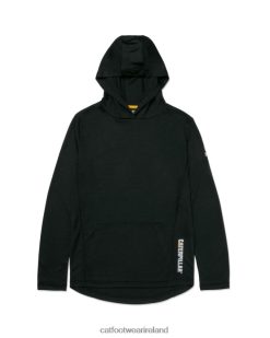Caterpillar Work Boots Ireland 2N040Z323 Caterpillar Coolmax Lightweight Pullover Hoodie Black Women | Tops & Outerwear